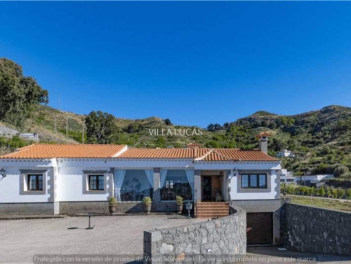 Casa rural para 8 personas, con piscina además de jardín y terraza en Vega de San Mateo - 2