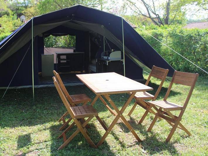 Tente pour 4 personnes, avec sauna dans l' Aveyron - 2