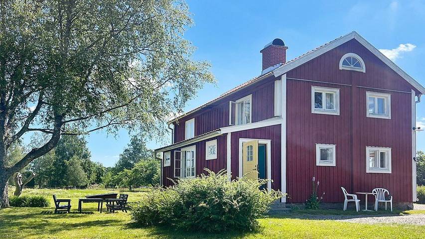 Ferienhaus für 8 Personen, mit Garten, mit Haustier am Asnen
