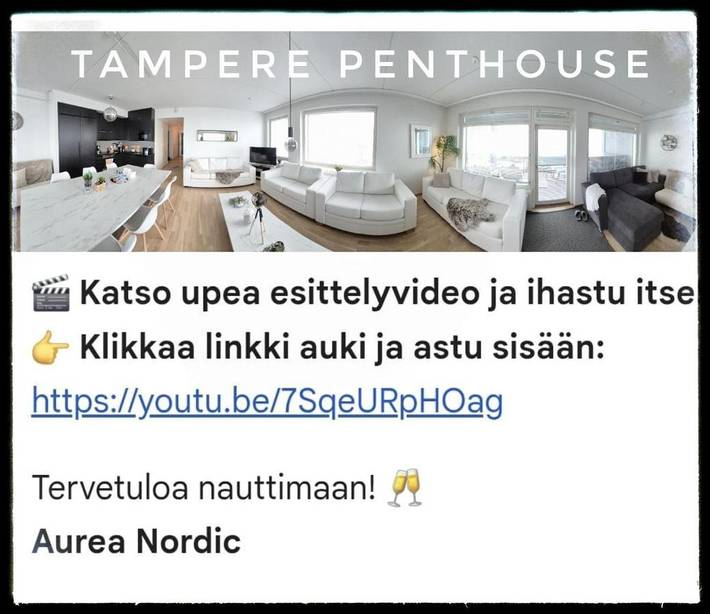 Gîte pour 10 personnes, avec jacuzzi ainsi que balcon et sauna dans Tampere - 3