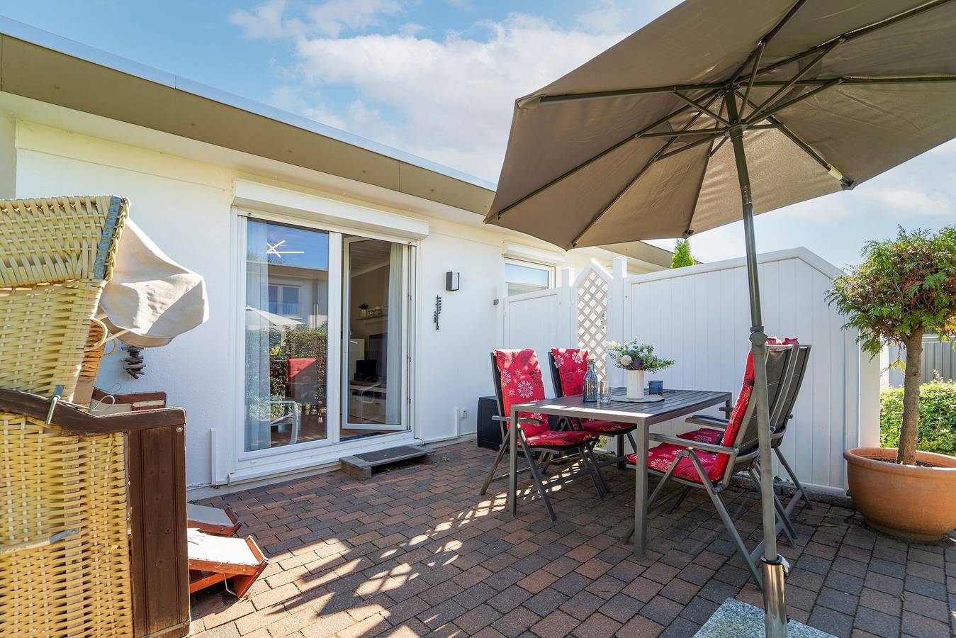 Apartamento vacacional entero, Lindenstraße 19a Strandkorn in Grömitz, Distrito de Holstein Oriental