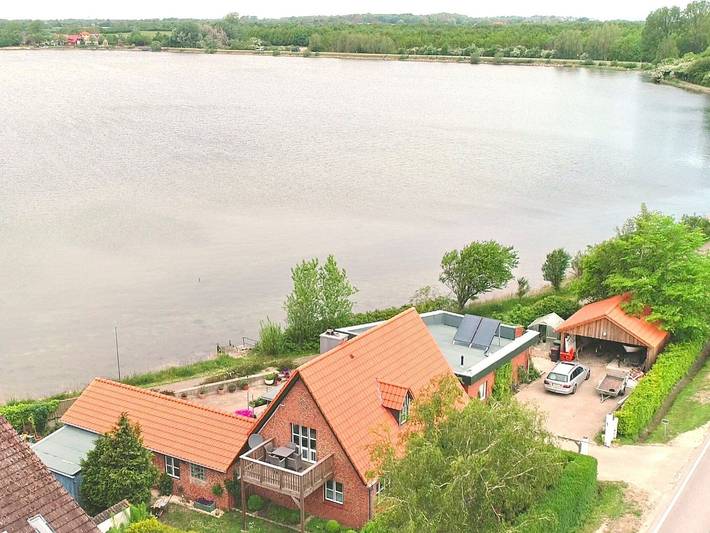 Ferienwohnung für 4 Personen, mit Ausblick und Balkon sowie Garten und Seeblick, kinderfreundlich in Maasholm - 3
