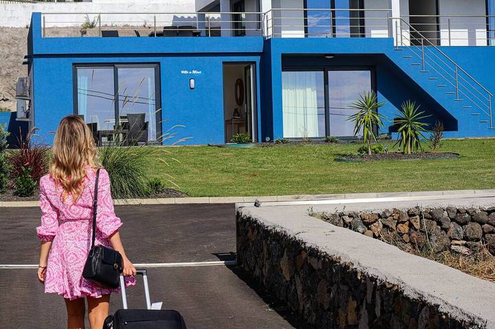 Villa voor 4 personen, met tuin en balkon op de Azoren