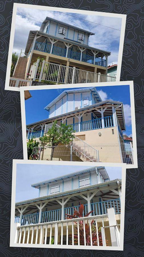 Gîte pour 2 personnes, avec terrasse et vue à Saint-Pierre (ville) - 2