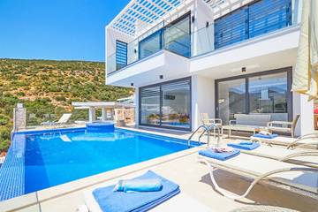 Villa pour 8 personnes, avec terrasse à Kalkan