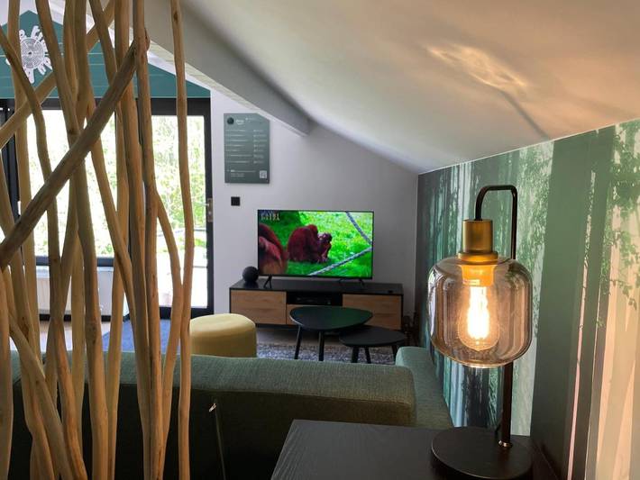 Gîte pour 3 personnes, avec Terrasse ainsi que Jardin et Vue à Thimister-Clermont - 4