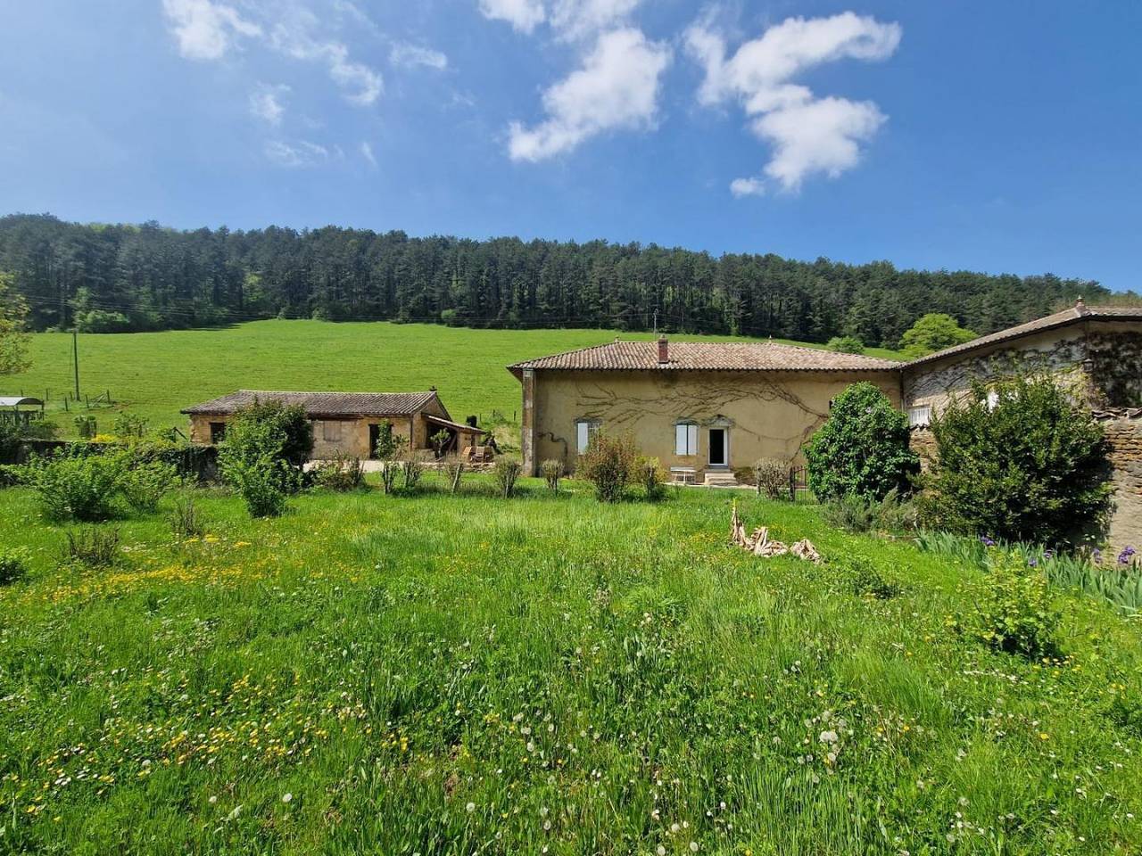 Le gîte du vallon de France in Meillonnas, Región de Bourg-en-Bresse