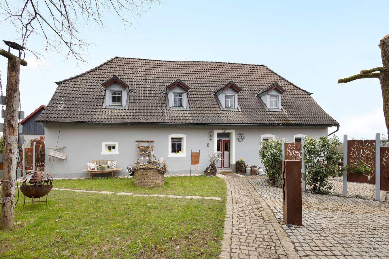 Ferienhaus 'Annodazumol' mit privater Terrasse, privatem Garten und Wlan in Waischenfeld, Frankenalb