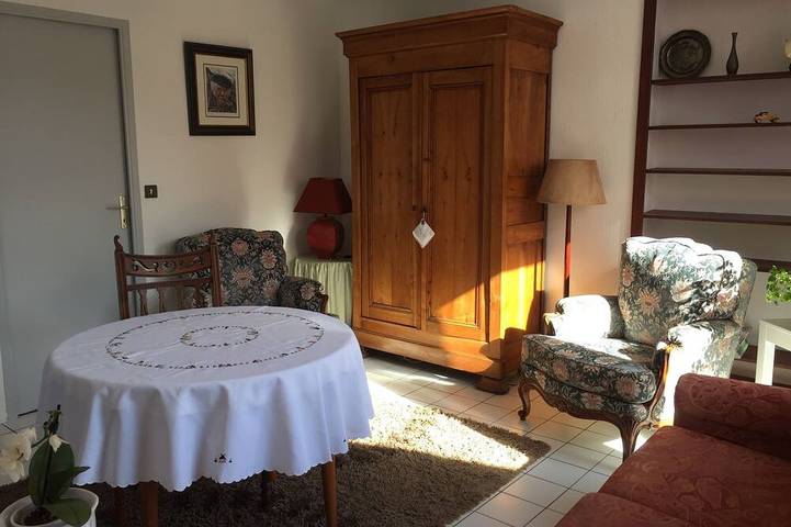 Appartement de vacances pour 4 personnes, avec jardin