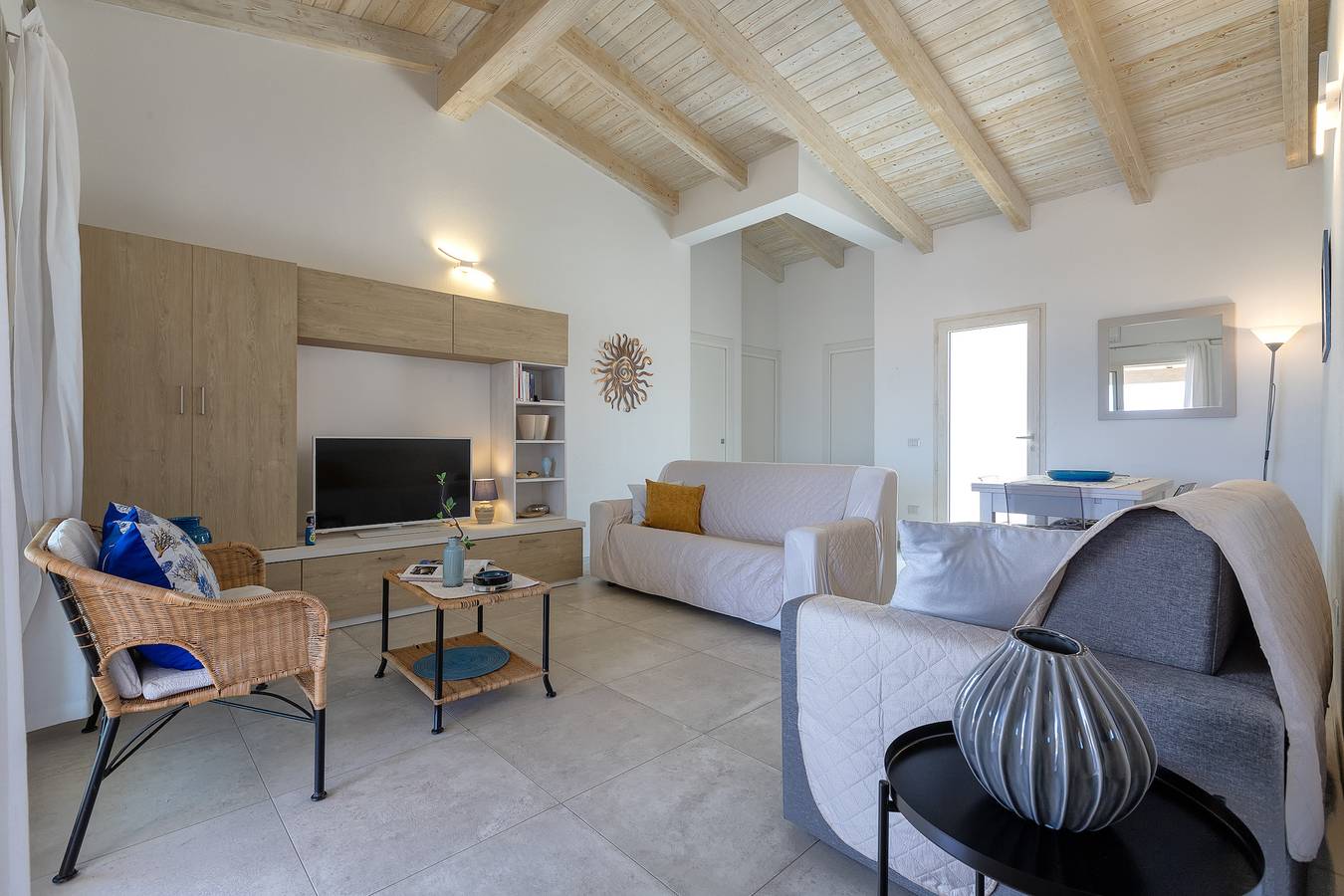 Villa 'Mary's' con vistas al mar y aire acondicionado in Trinità d'Agultu e Vignola, Olbia-Tempio