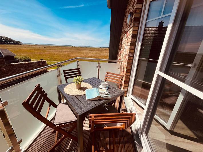 Ferienwohnung für 4 Personen, mit Balkon und Ausblick in Born a. Darß