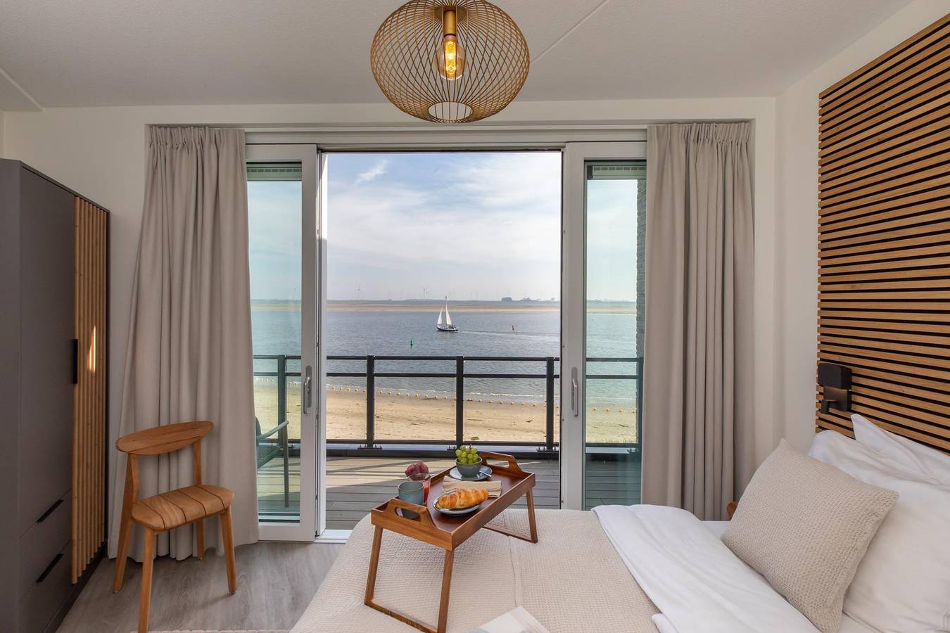 Ferienwohnung am Wasser - mit 2 Balkonen | Nr. 36 - 4 Pers. | Vista Maris in Sint-Annaland, Niederländische Nordsee