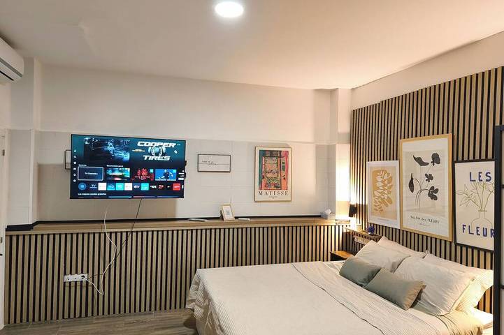 Ganze Wohnung, Genießen Sie Valencia. Studio zwischen Ruzafa und Wissenschaftsstadt. in Valencia City Centre, Valencia