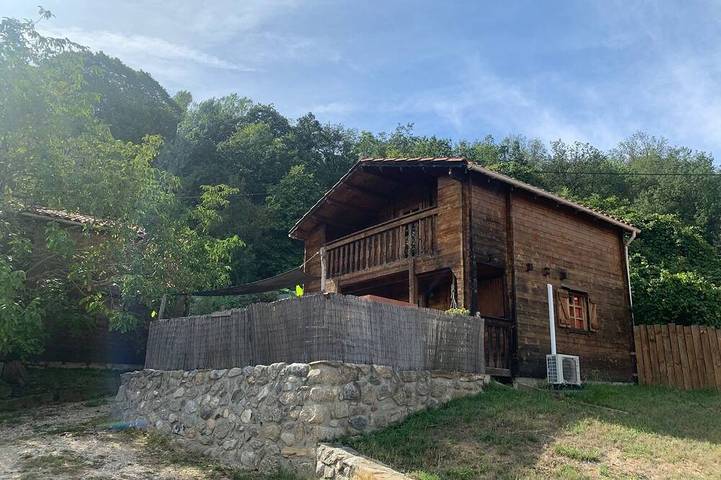 Gîte pour 5 personnes, avec Balcon ainsi que Jardin et Piscine à Los Masos
