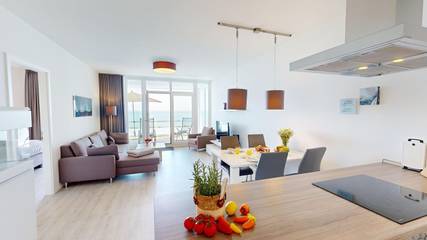 Ferienwohnung für 4 Personen, mit Sauna und Balkon in Neustadt in Holstein