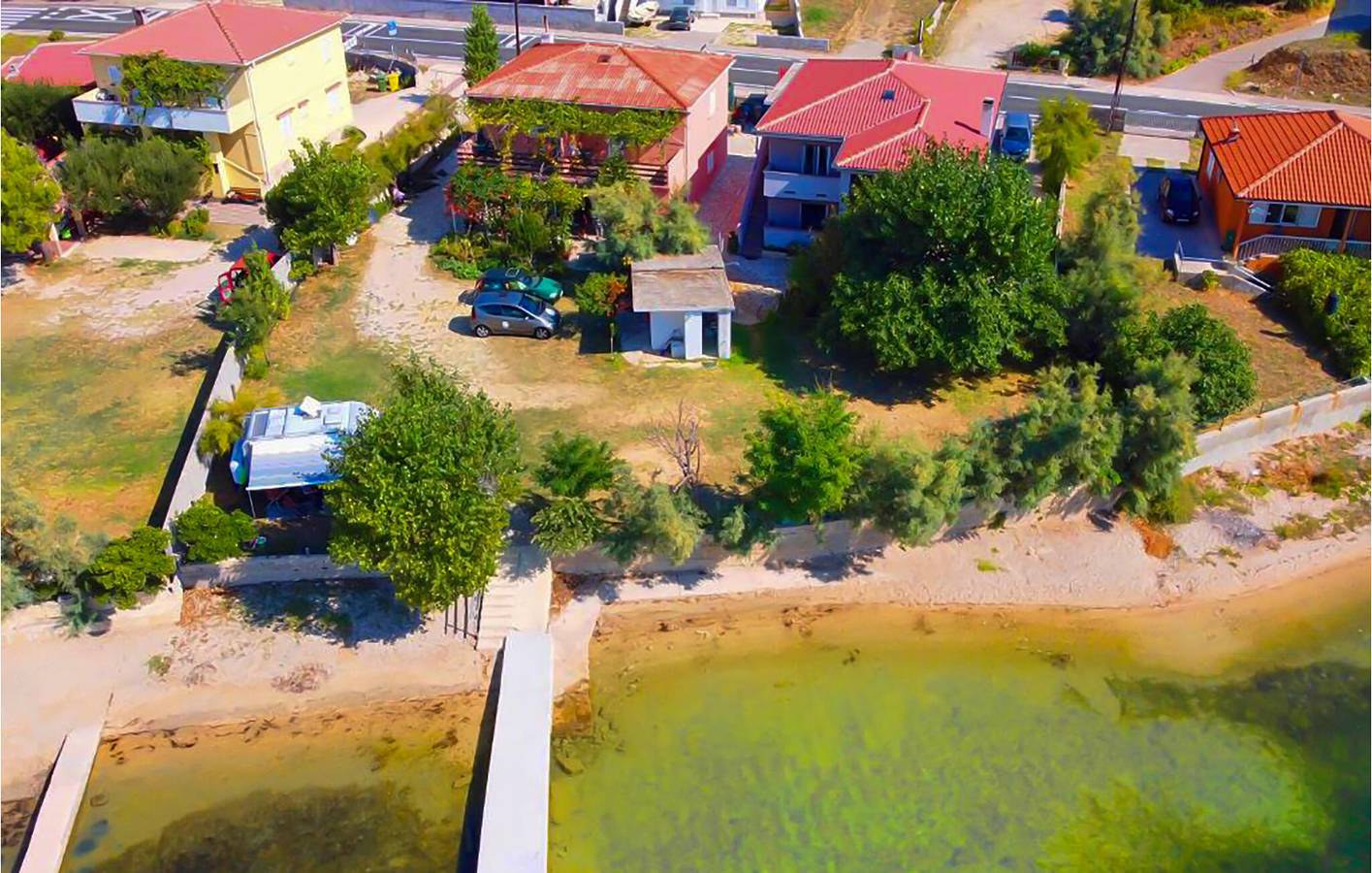 Cały apartament wypoczynkowy, Apartament wakacyjny dla 4 osób z taras in Pag, Pag (Wyspa)