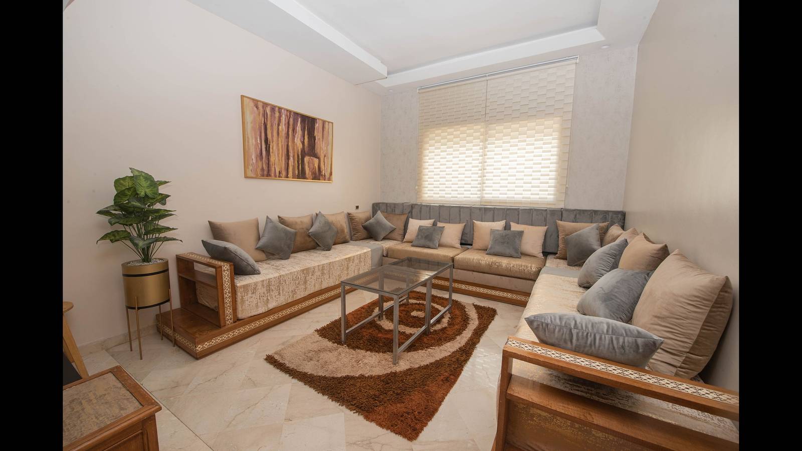 Appartement entier, Appartement luxueux à Sidi Bou Zid avec vue sur le jardin in Grand Casablanca region