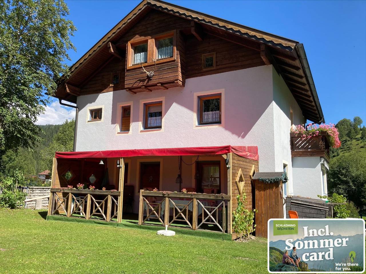 Ganze Wohnung, Geräumige Wohnung mit Balkon und Aussicht in Forstau, Ski Amadé