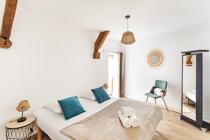 Location de vacances pour 8 personnes, avec terrasse à Saint-Coulomb - 4