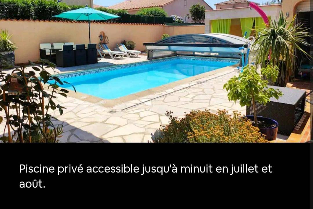 Appartement entier, Petit Paradis wifi Spa Piscine Vélo Collioure 10 mn in Côte Vermeille, Saint-André