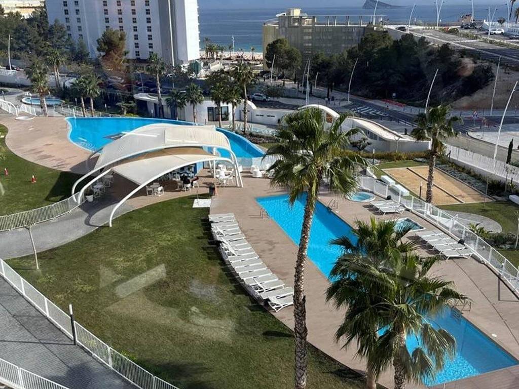Entire apartment, Apartment 'Sunset Waves' with Sea View, Wi-Fi and Air Conditioning in Benidorm, Costa Blanca
