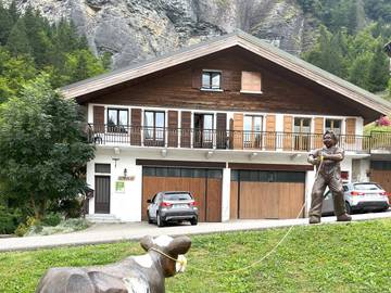 Gîte pour 8 personnes, avec balcon, animaux acceptés à La Giettaz