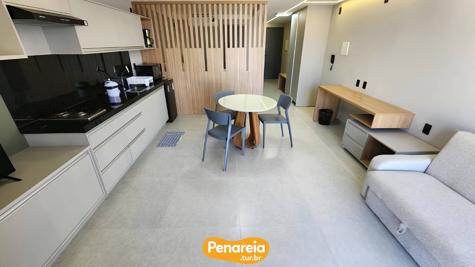 Geheel appartement, Vakantieappartement voor 5 personen met terras in Cabo Branco, João Pessoa (gemeente)