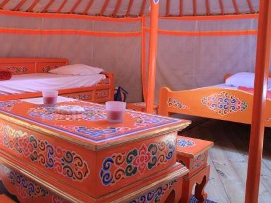 Camping Domaine du Lieu Dieu - Hébergement 2 personnes - Yourte in Beauchamps, Région d'Abbeville