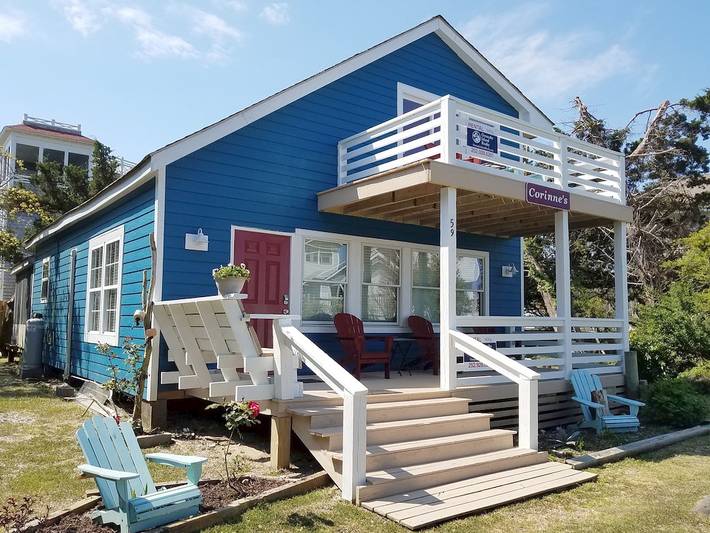 Vacation rental for 6 people, with terrace, with pets in Ocracoke
