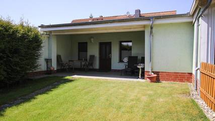 Ferienhaus für 2 Personen, mit Terrasse am Plauer See