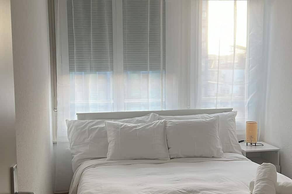 Appartamento intero, 6th floor, amazing 2-bedroom apartment in charming Eaux-Vives, Genève in Les Eaux-Vives, Ginevra