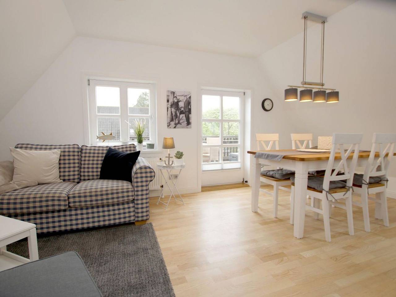 Ganze Ferienwohnung, Starklef 21, Whg. 2 - Ferienwhg. in Wyk, 3 Personen + Baby im Og, 2-Familienhaus, 3 Zimmer, ca. 60m² in Wyk auf Föhr (Stadt), Wyk auf Föhr