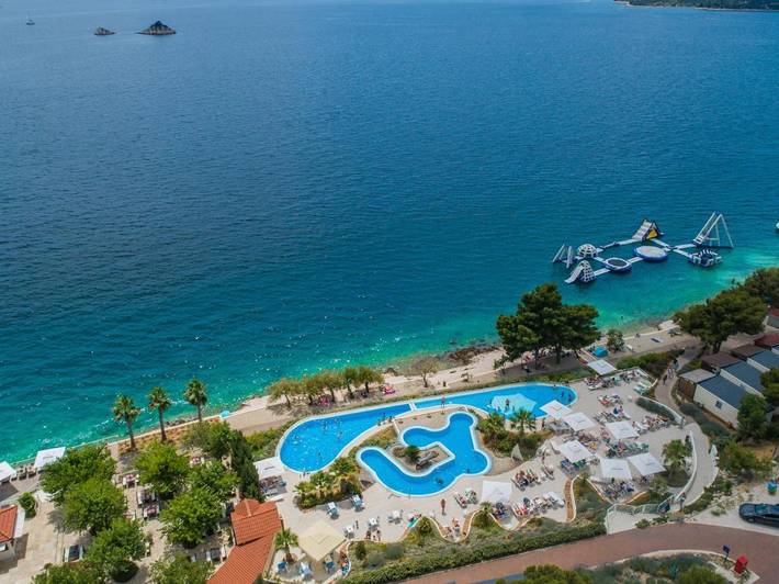 Zelt für 5 Personen, mit Pool und Kinderpool sowie Terrasse, mit Haustier in Dalmatien - 3