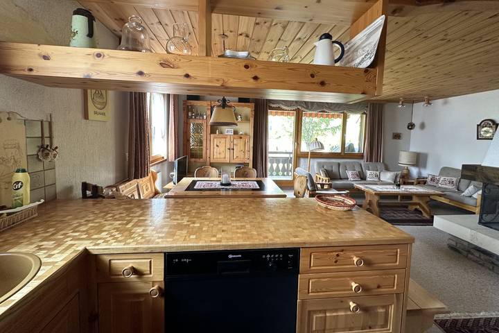 Ganze Ferienwohnung, Ferienwohnung "Haus zur Arve" - 3.5-Zimmerwohnung in Flumserberg, Flums