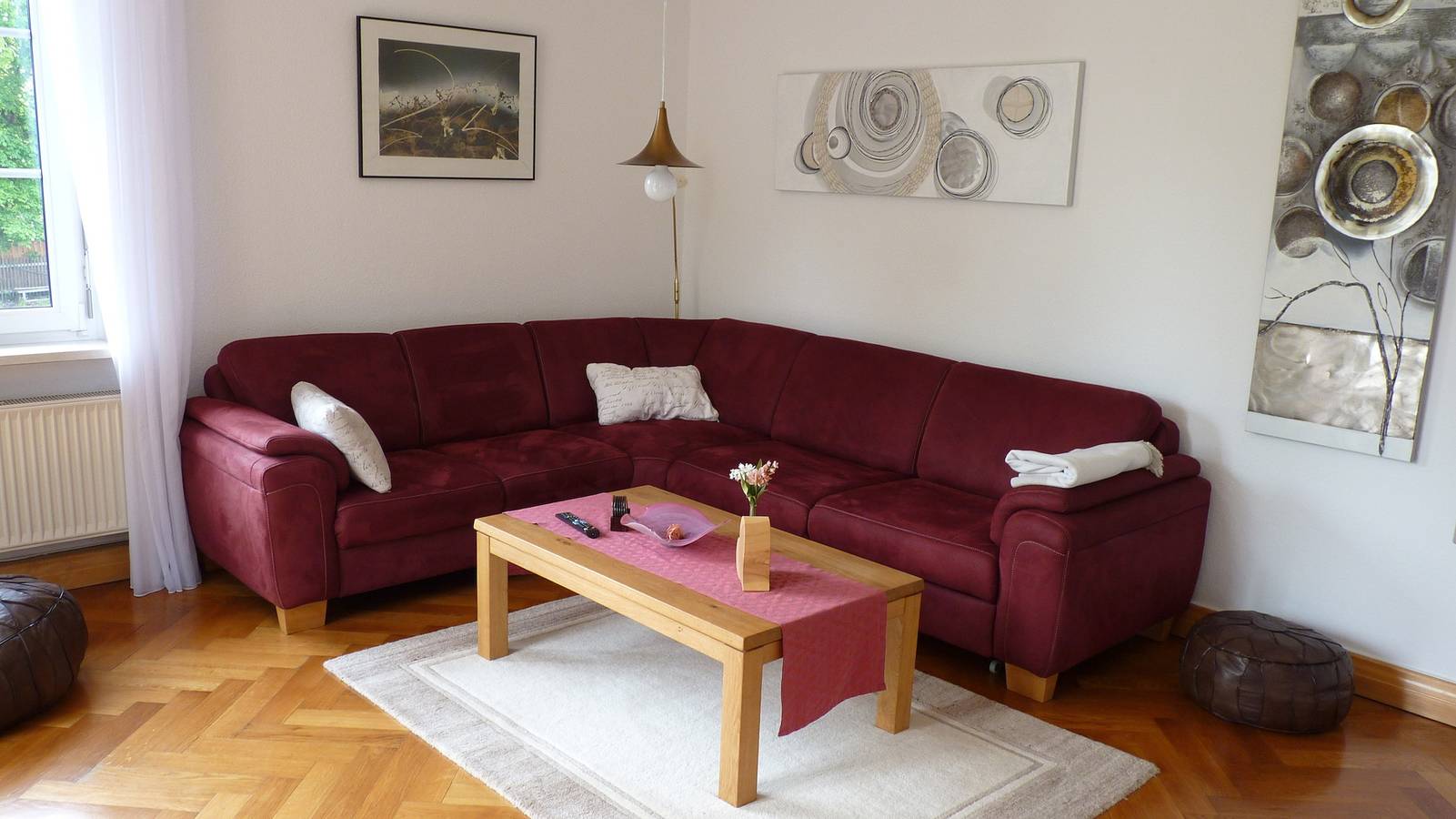 Ganze Ferienwohnung, Ferienwohnung & Apartment Kunsthaus Panorama mit Balkon in Nordhausen, Harzvorland