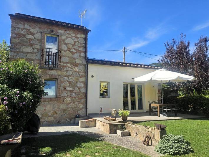 Ferienhaus für 6 Personen, mit Ausblick und Garten, mit Haustier