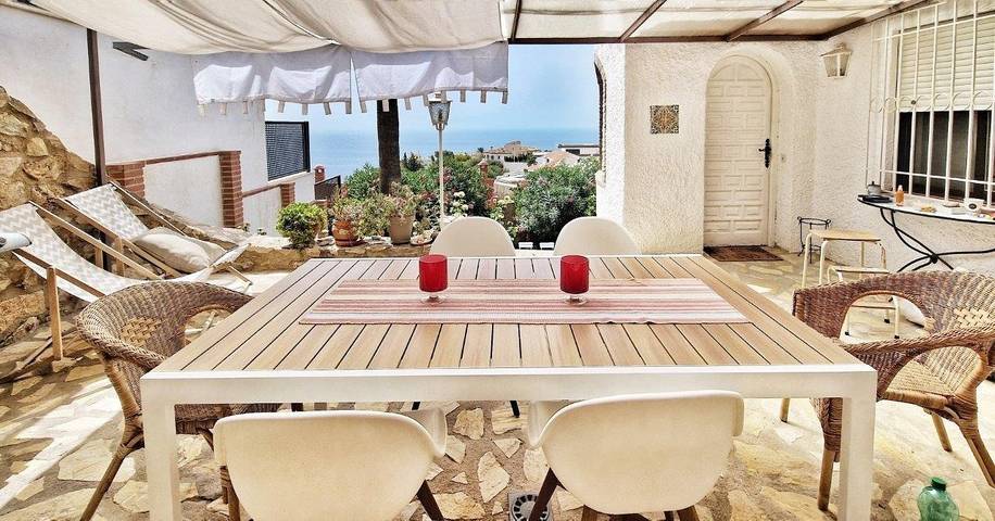 Casa de vacaciones para 4 personas con piscina para niños in Monte de los Almendros, Salobreña