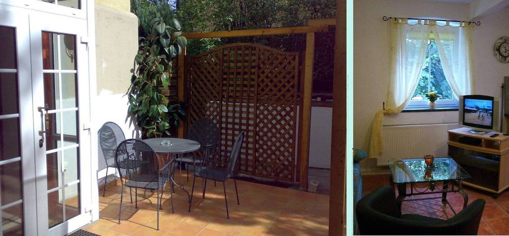 Ferienwohnung für 2 Personen, mit Terrasse in Blasewitz