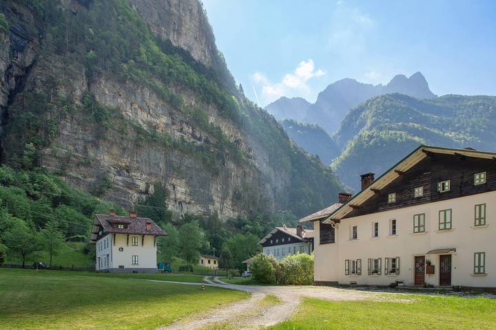 Apartament wakacyjny dla 20 osób, z ogród w Prowincja Belluno