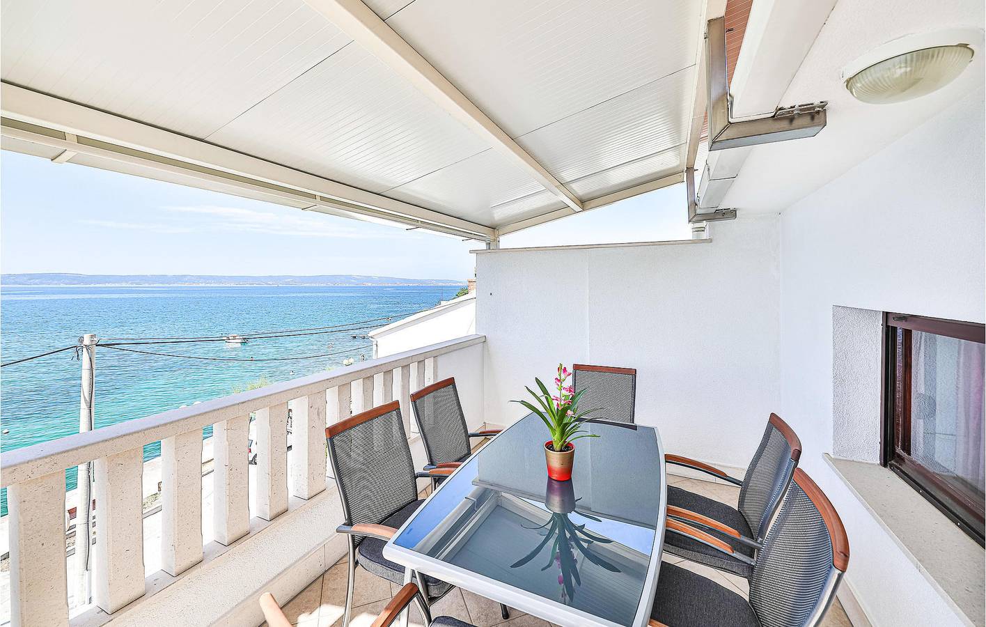 Ganze Ferienwohnung, Ferienwohnung für 6 Personen mit Terrasse in Kastel Kambelovac, Kaštela