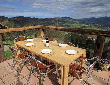 Casa de vacaciones para 6 personas, con terraza en Guipúzcoa