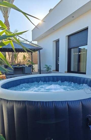 Chalet para 2 personas, con jacuzzi y jardín en Provincia de Murcia