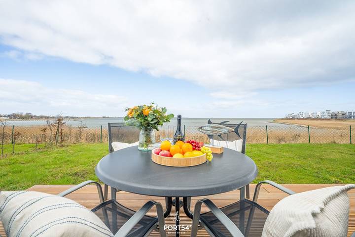 Ferienwohnung für 4 Personen, mit Ausblick und Sauna sowie Garten in Kappeln