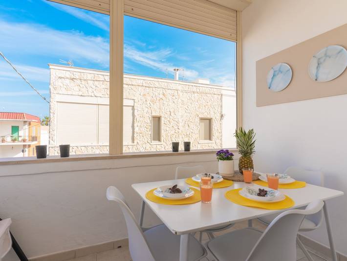 Ferienwohnung für 4 Personen, mit Balkon, mit Haustier in Lido Specchiolla - 4