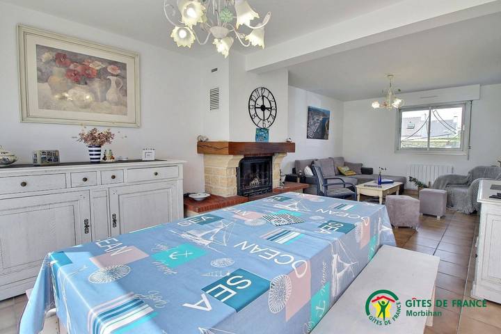 Gîte pour 4 personnes, avec jardin à Étel - 3