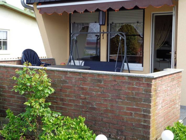 Gemütliche Erdgeschosswohnung mit Terrasse in der Nähe der Küste und des Stadtzentrums in Gramkow, Hohenkirchen