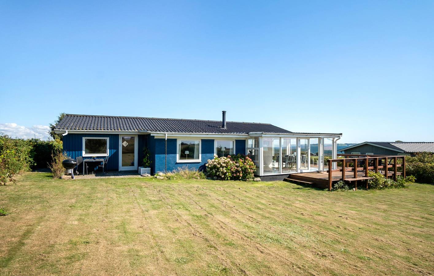 Feriehus for 6 personer med have in Helnæs, Lillebælt