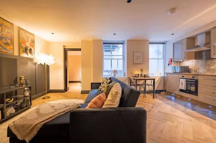 Ferieleilighet for 4 personer, med balkong i Hove