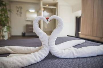 Location de vacances pour 2 personnes, avec terrasse et vue à Lanas