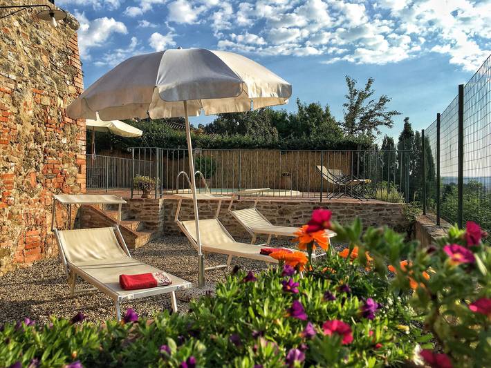 Location de vacances pour 5 personnes, avec terrasse et jardin à Montalcino - 3